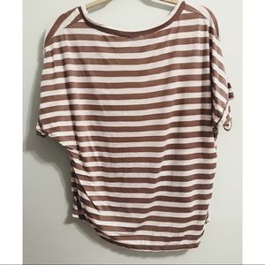 Lilly Lou Tops - Lilly Lou Striped Tee Size Medium Lilly Lou Tops - Lilly Lou Striped Tee Size Medium